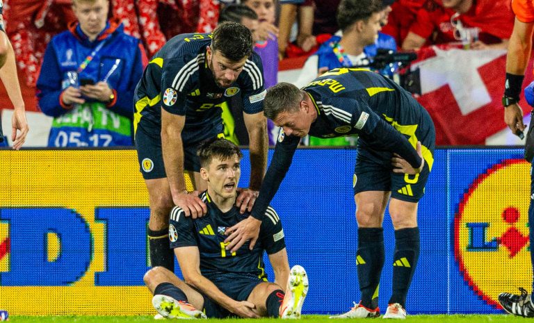 Escocia sufrió una baja para lo que resta de Eurocopa 2024