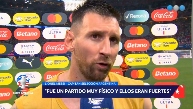 (VIDEO) Messi: “Sabíamos que iba a ser difícil y había que tener paciencia”