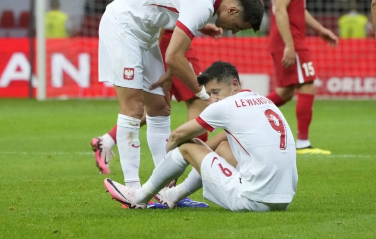 Lewandowski será baja en el estreno de Polonia en la Eurocopa