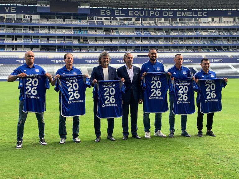 (VIDEO) “Estamos ilusionados”: Emelec ya presentó a Leonel Álvarez