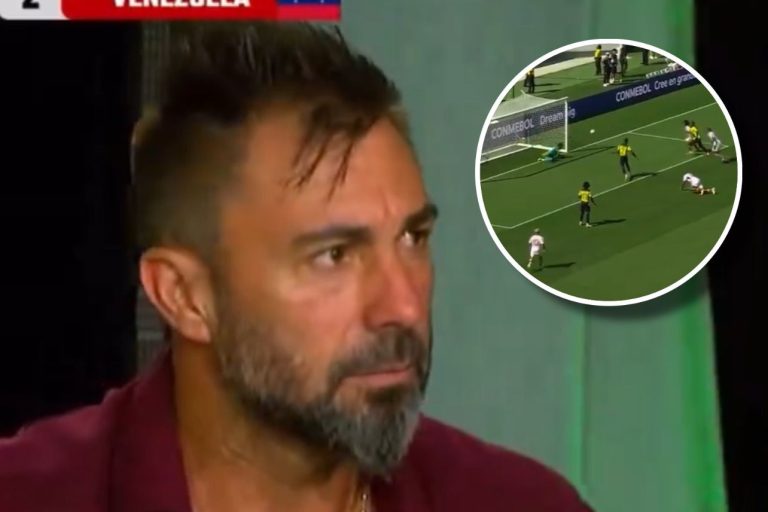 (VIDE) Dreer responsabiliza a Domínguez por el segundo gol de Venezuela: “Le cae en las manos”