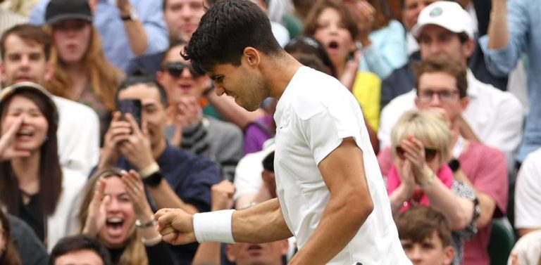 #NTF | Alcaraz maravilla en Wimbledon arrasando