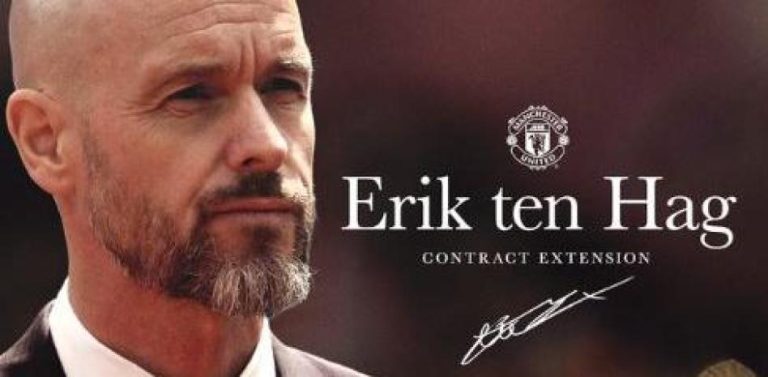 Erik ten Hag renueva con el Manchester United