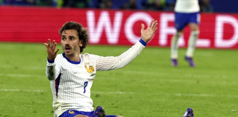 El momento más bajo de Griezmann