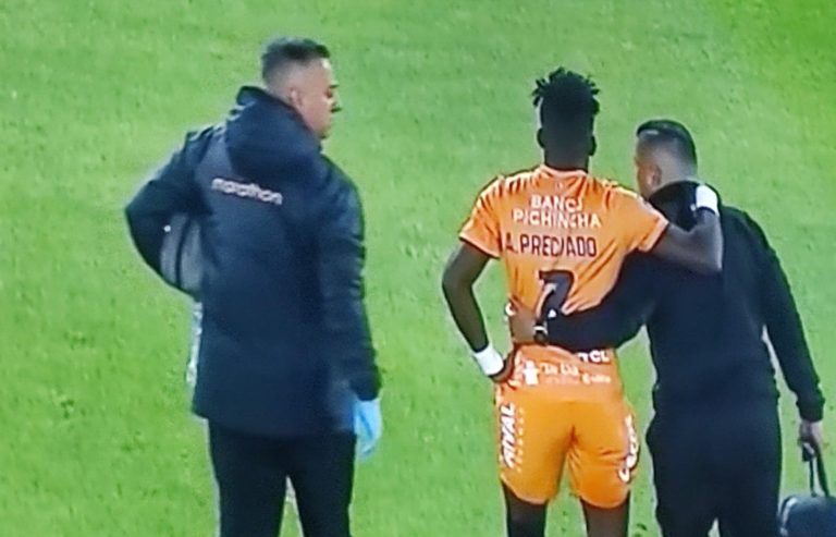 ¡ALARMAS ENCENDIDAS EN BSC! Adonis Preciado salió lesionado en la Copa Ecuador