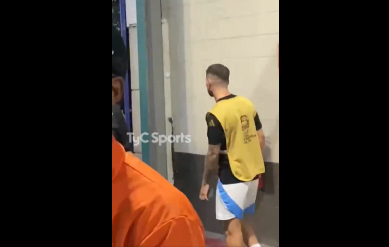 (VIDEO) Alexis Mac Allister salió a ayudar a su familia para ingresar al estadio
