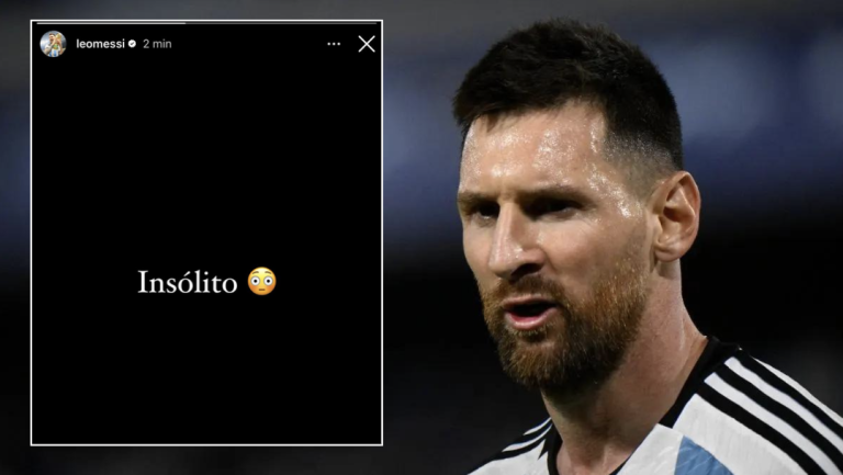 “Insólito”: Messi indignado con el Argentina-Marruecos