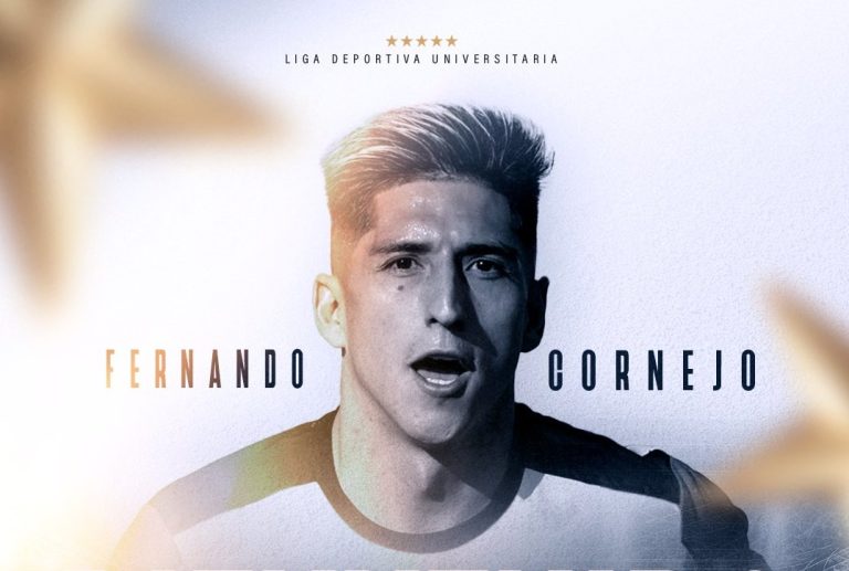 OFICIAL: LDU anunció el fichaje de Fernando Cornejo