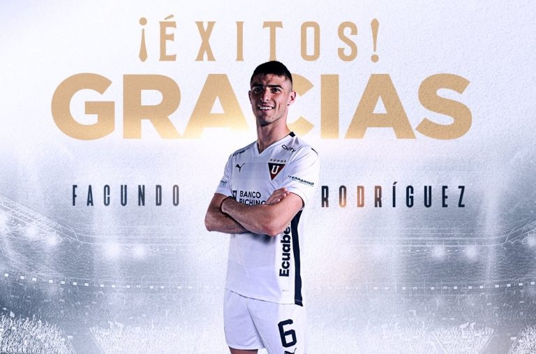 OFICIAL: Facundo Rodríguez deja LDU y ficha por Estudiantes de La Plata