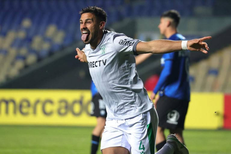 (VIDEO) Racing de Montevideo pegó primero ante Huachipato por la Sudamericana