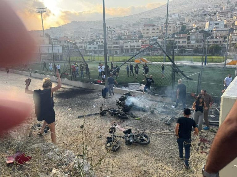 (VIDEO) TRAGEDIA EN ISRAEL: Un misil impactó en una cancha de fútbol