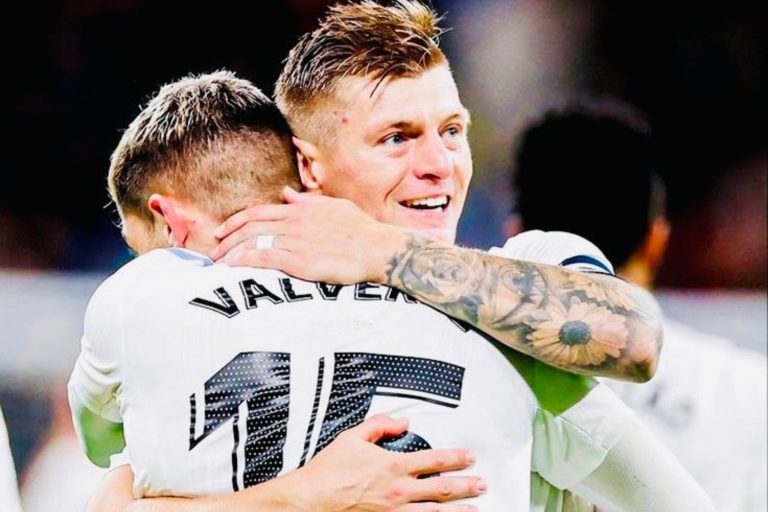 Valverde: “Jugar con Kroos fue un sueño hecho realidad para mí”