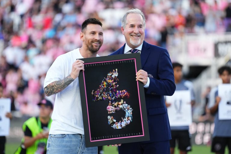 (VIDEO) El homenaje del Inter Miami a Messi por conseguir su título 45 en su carrera