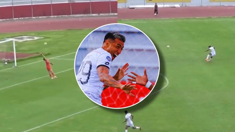 (VIDEO) MÁS ATRÁS DE LA MEDIA CANCHA: El imperdible golazo de Sergio López