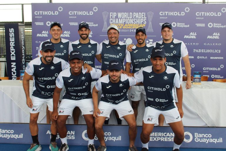 Banco Guayaquil confirmó su apoyo a la Selección de Pádel de Ecuador