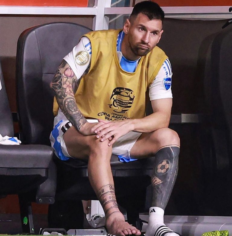 INTER MIAMI LO CONFIRMÓ: Messi sufrió una lesión de ligamento en el tobillo derecho