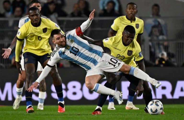 #DatoHavoline El historial reciente de Ecuador ante Argentina sin Messi