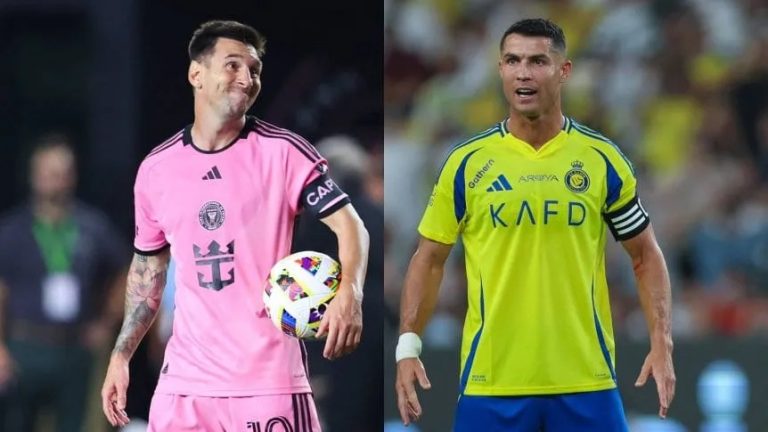 CR7 quedó a uno de igualar los goles de tiro libre que tiene Messi