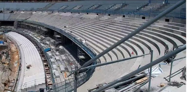 Avances importantes en las gradas del futuro Spotify Camp Nou