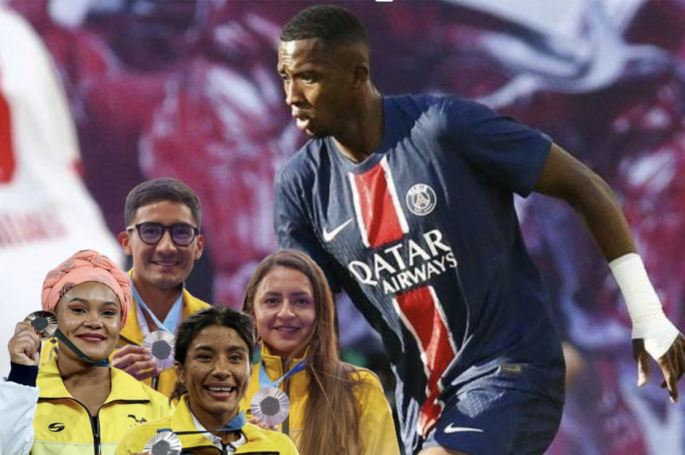 SALUDOS OLÍMPICOS: El PSG publica el apoyo de medallistas ecuatorianos a Willian Pacho