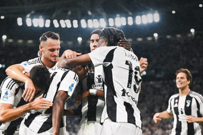 GRAN ARRANQUE: Juventus goleó al Como en la primera jornada de la Serie A