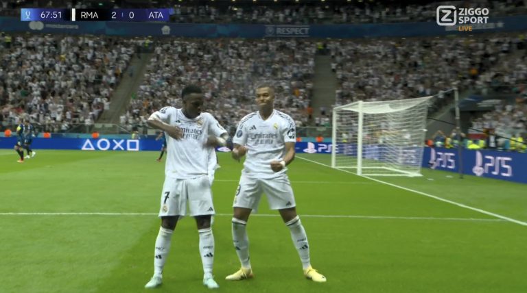 (VIDEO) El primer gol de Mbappé con el Real Madrid