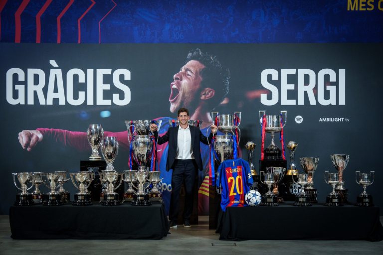 (VIDEO) Sergio Roberto: “He visto cómo leyendas del club se iban despidiendo y hoy me toca a mí”