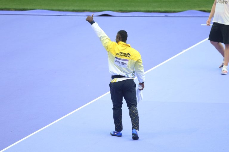 París 2024: Juan Caicedo terminó su participación en lanzamiento de disco