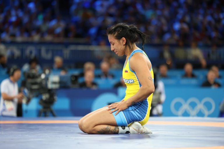 Obtuvo diploma olímpico: Luisa Valverde cayó en el repechaje por el bronce en lucha