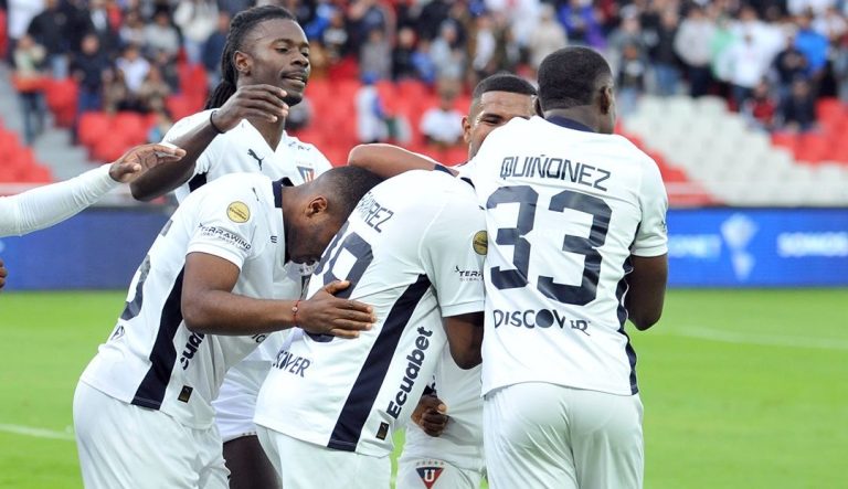 (VIDEO) GOLES Y EXPULSADOS: LDU goleó a Libertad en Casa Blanca