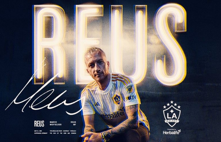 OFICIAL: Marco Reus, nuevo jugador de Los Ángeles Galaxy