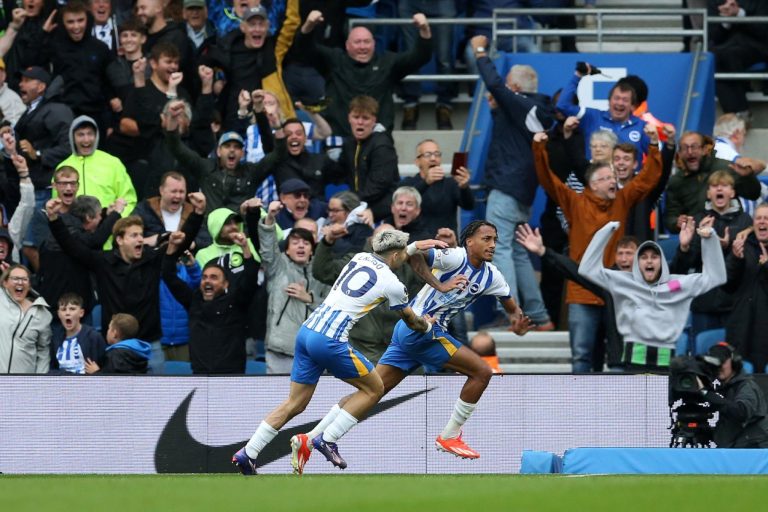 (VIDEO) Victoria agónica del Brighton frente al Manchester United en la Premier