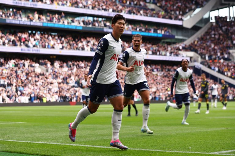 (VIDEO) El Tottenham barre al Everton con doblete de Son