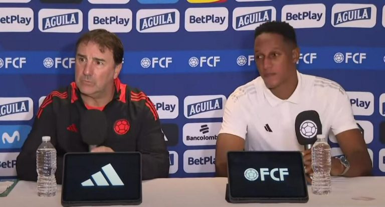 ¿Problemas en la selección Colombia? Reportan inconvenientes entre Yerry Mina y el DT