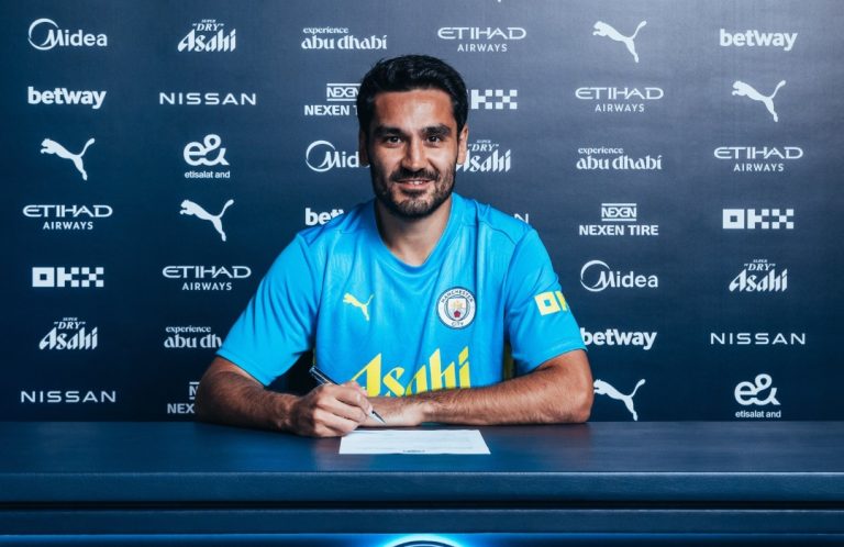 OFICIAL: Gündogan regresó al Manchester City