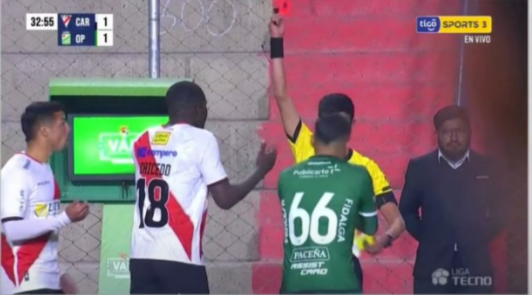 (VIDEO) EN UN TIEMPO: Luis Caicedo anotó un gol, autogol y se fue expulsado