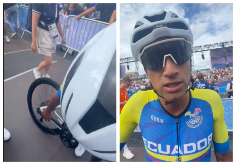 (VIDEO) Narváez: “Se trabó toda la bicicleta… Son cosas que no se pueden controlar”