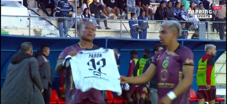 En Mushuc Runa: ¡Le dedicaron el gol a Adonnis Pabón!