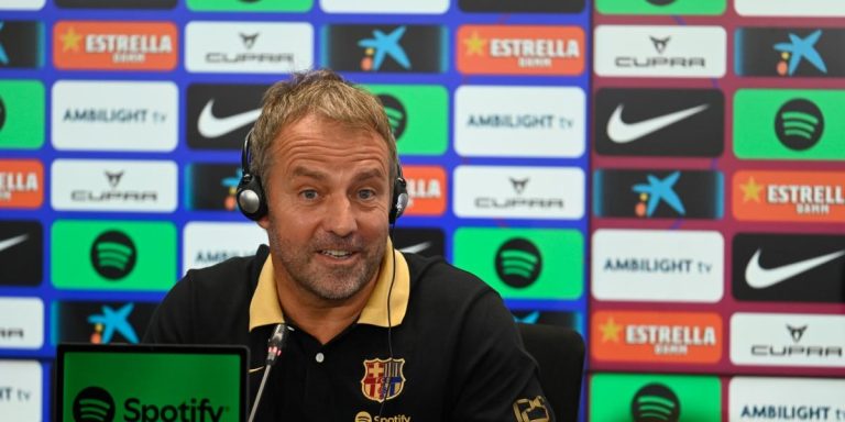 Flick: “Lamine Yamal podrá jugar y Olmo no está listo todavía”