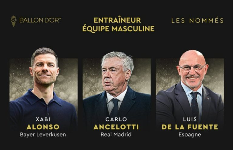 Balón de Oro: Los nominados al mejor entrenador del Equipo Masculino del 2024