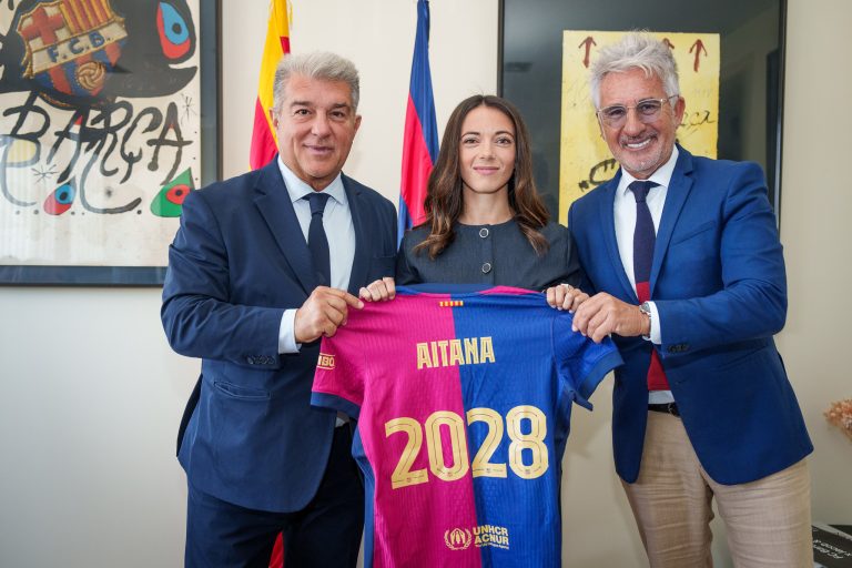 Aitana renueva con el Barça hasta 2028