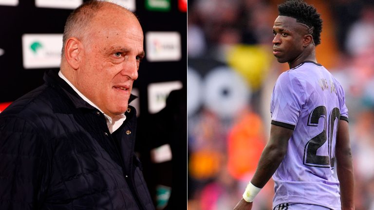 Javier Tebas: “Vinicius merece el Balón de Oro”