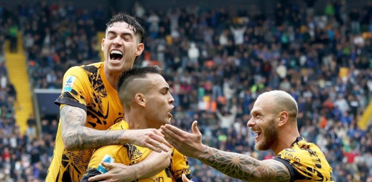 Lautaro Martínez renace con un doblete ante el Udinese