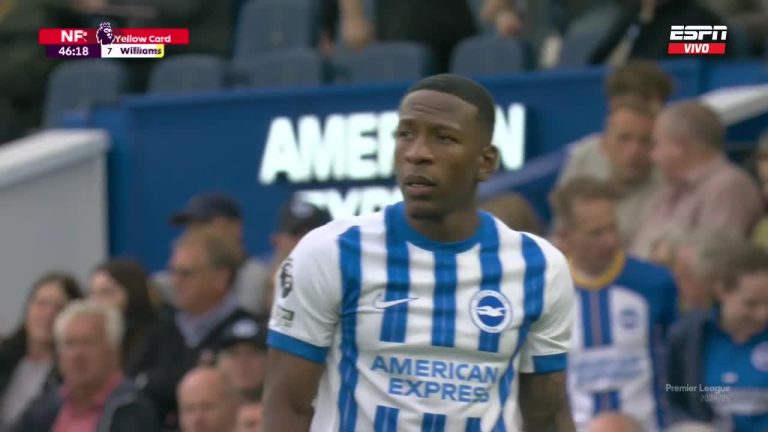 (VIDEO) ¡Pervis Estupiñán volvió a ser titular en un partido de Premier League!