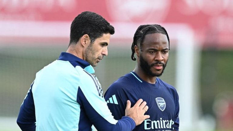 Arteta elogia a Sterling: “Supe a los 10 segundos que teníamos que traerlo”