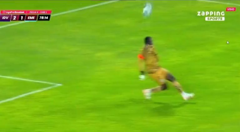 (VIDEO) El blooper de Moisés Ramírez que casi complica a IDV ante Emelec