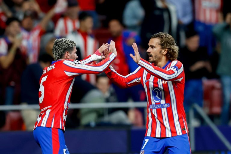 (VIDEO) Remontada y victoria agónica del Atlético de Madrid en su debut de Champions