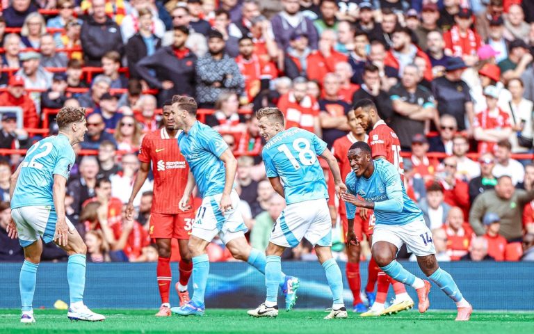 (VIDEO) Sorpresiva derrota del Liverpool en la Premier League: Nottingham Forest ganó en Anfield