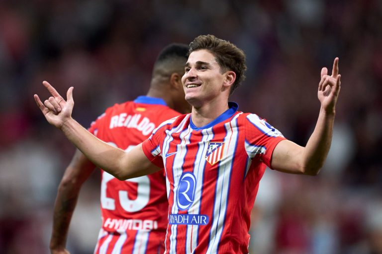 (VIDEO) YA PICÓ CON EL ATLETI: Primer gol de Julián Álvarez