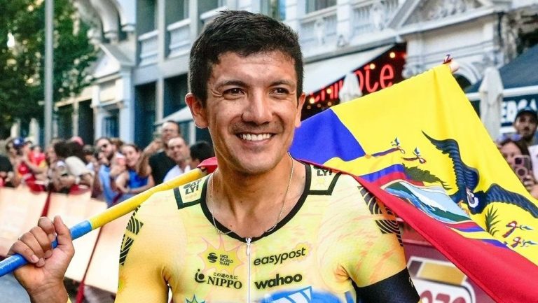 #NTF LO CONFIRMÓ ÉL: Richard Carapaz no participará en el Campeonato Mundial de Ciclismo
